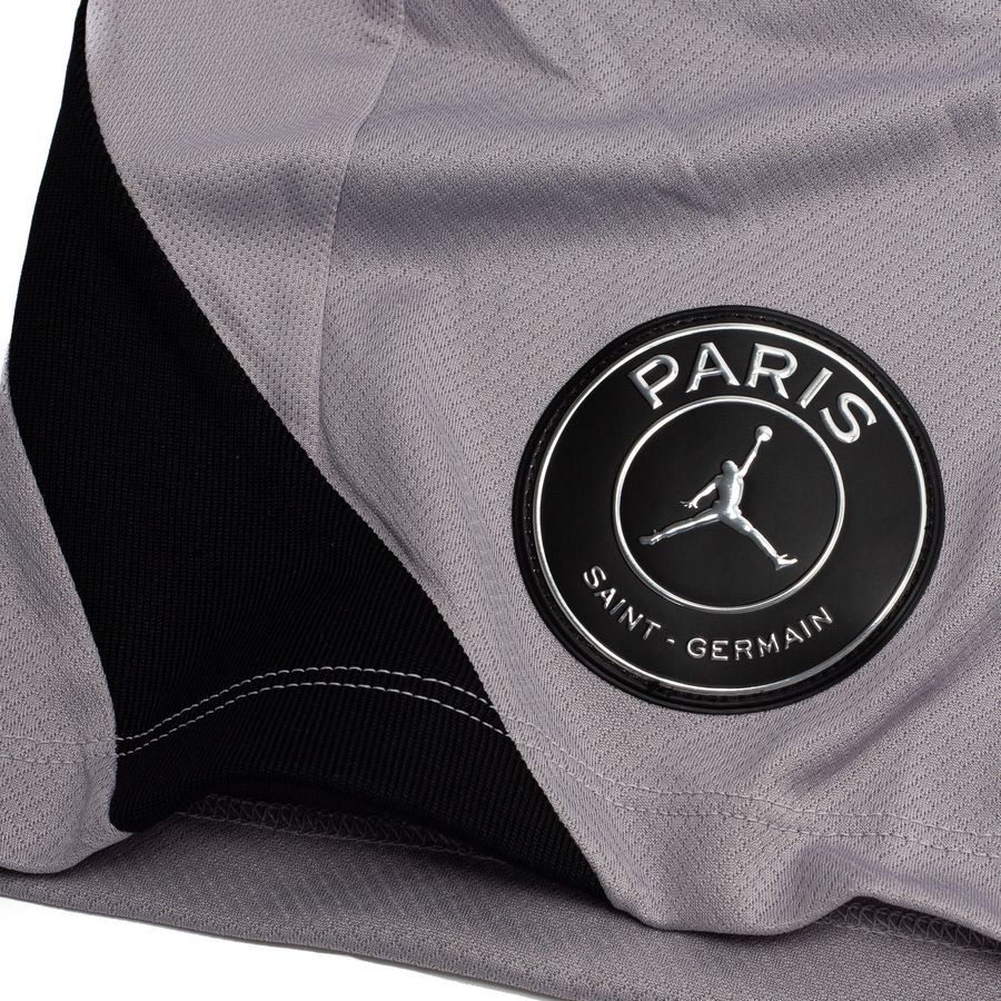 Paris Saint Germain Training Shorts Dri-FIT Strike Jordan x PSG Night Edition - Atmosphere Grey/Black - Men's-SoccerKits Hub | Buy Soccer Jerseys Online